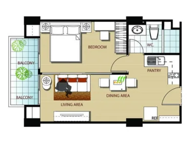 Nice Apartment large pool in nice residence central Patong beach – Foto’s 11